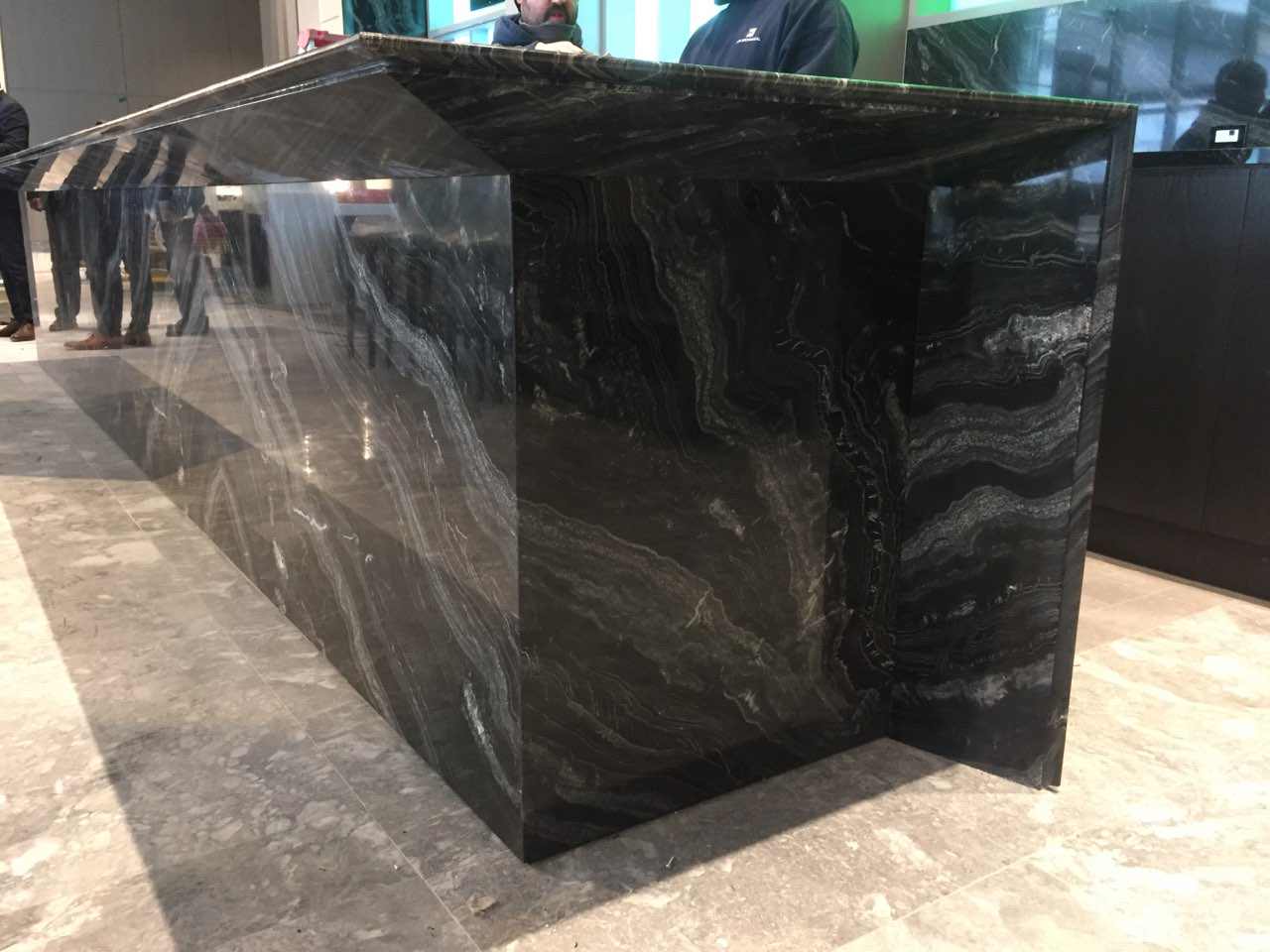 High-end residential granite countertops and custom home stone fabrication Mississauga